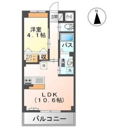 ゼルコバの物件間取画像